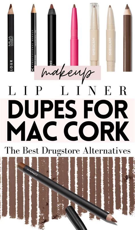 5 Best MAC Cork Lip Liner Dupes (NYX, Morphe, Colourpop)